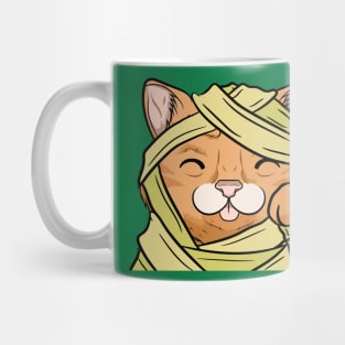 kitten cute halloween mummy cat Mug